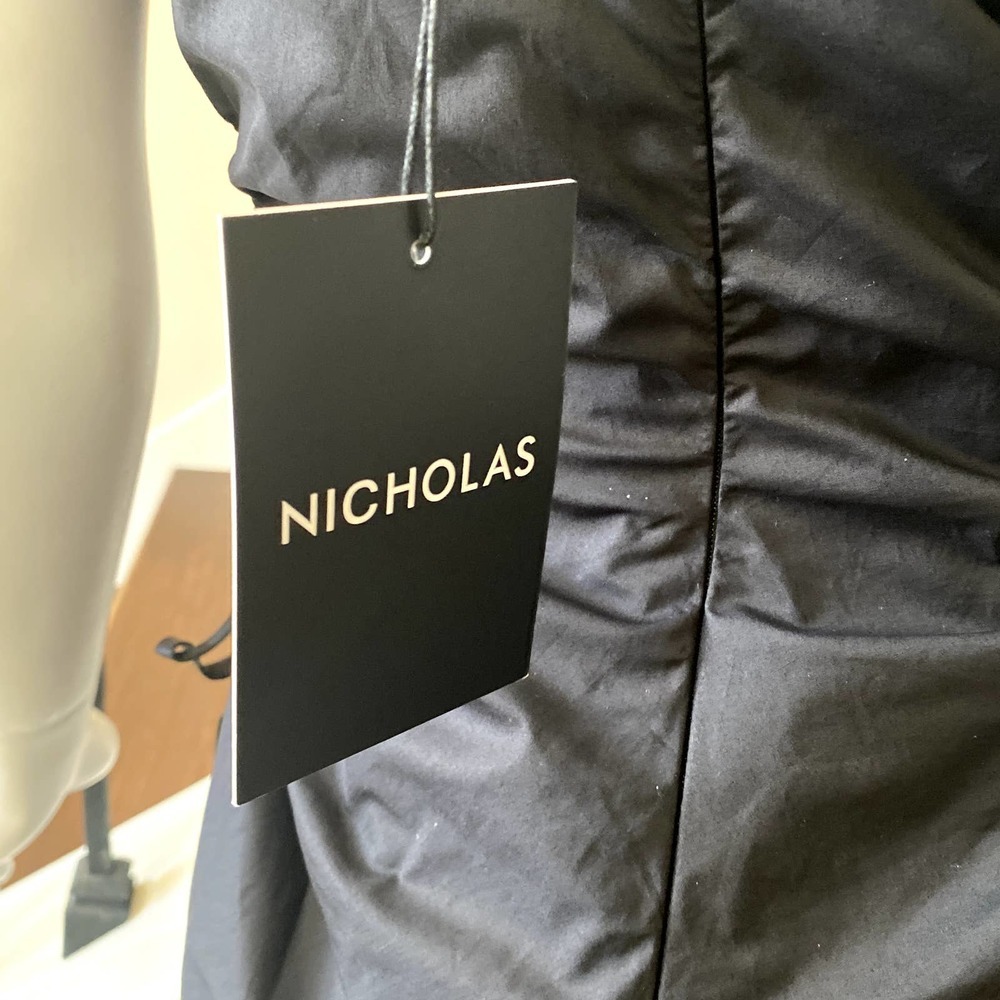 NWT NICHOLAS Betty Dress in Black, size 4 - Picture 7 of 13
